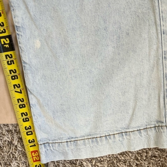 WeWoreWhat x Revolve Utility Cargo Straight Leg Jeans 90s Light Wash Flawed 29 - Picture 16 of 16